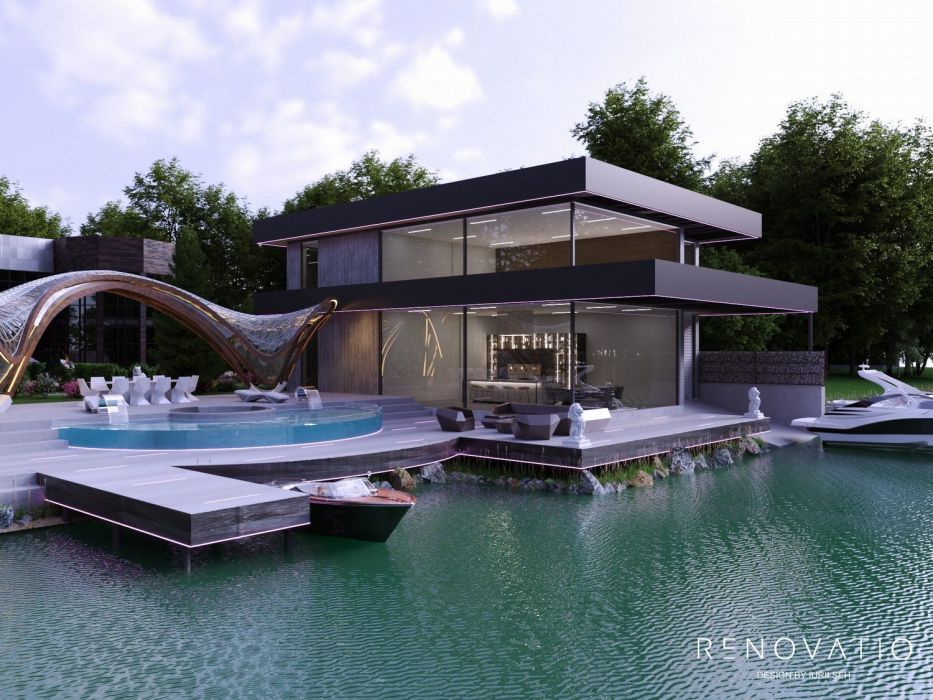 Projects - Facades - House On The Water - A photo  1