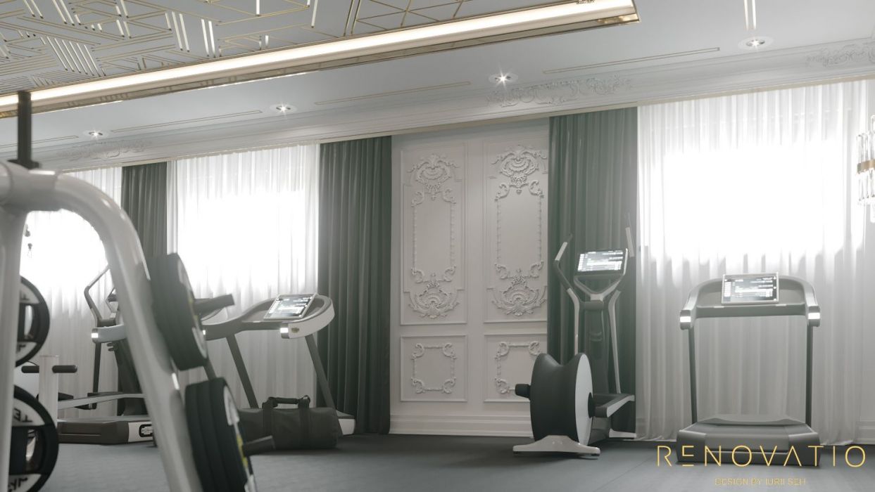 Projects - Gyms - Gym Hall In Cottage - A photo  2