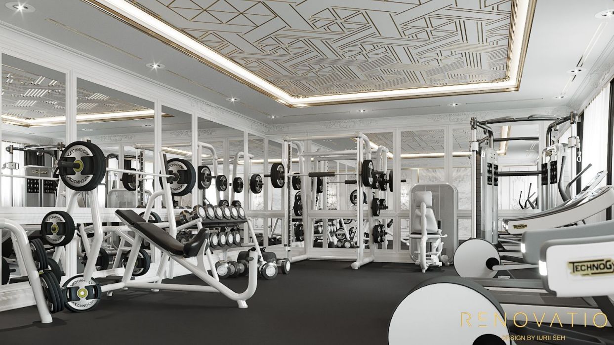 Projects - Gyms - Gym Hall In Cottage - A photo  3